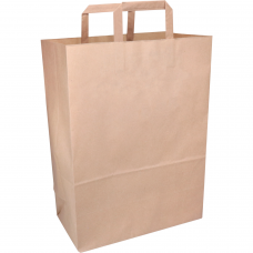 Papieren tas bruin 32/16x43cm Tpk270313